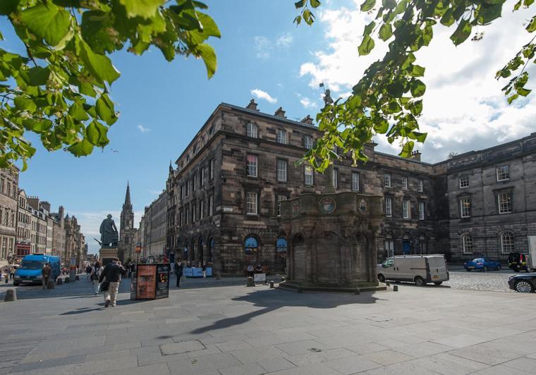 Ferienwohnung Parliament Sq Apt 12 Royal Mile Edinburgh Exterior foto